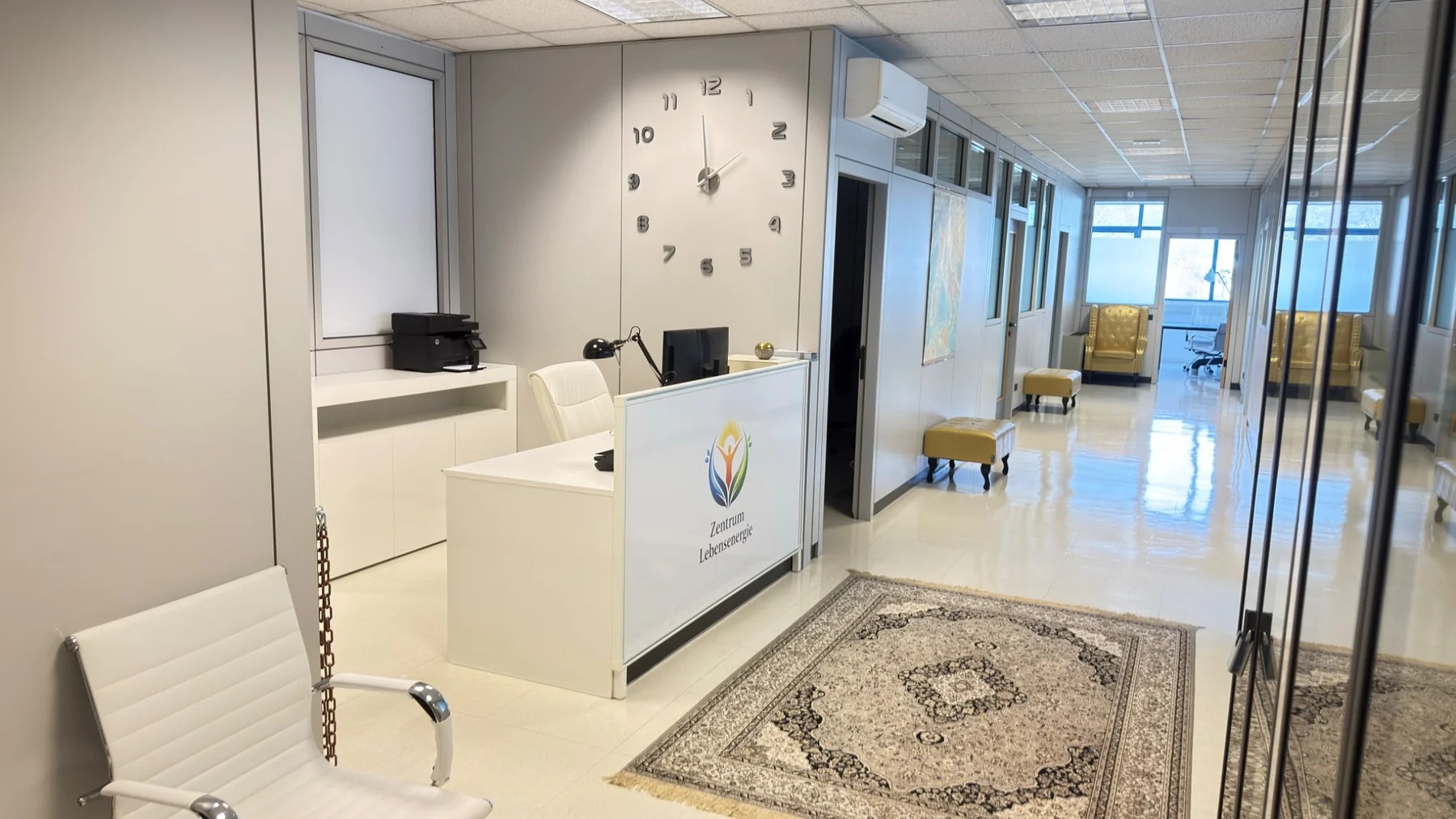 Empfang und Flur im Zentrum Lebensenergie